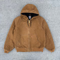 Vintage Carhartt Tan Brown Hooded Jacket