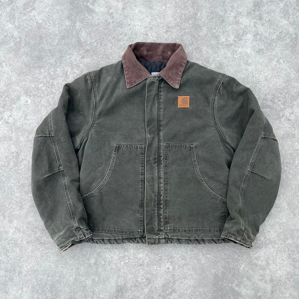 Vintage Carhartt Green Moss Chore Jacket