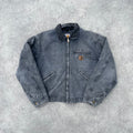 Vintage Carhartt Faded Grey Detroit Jacket