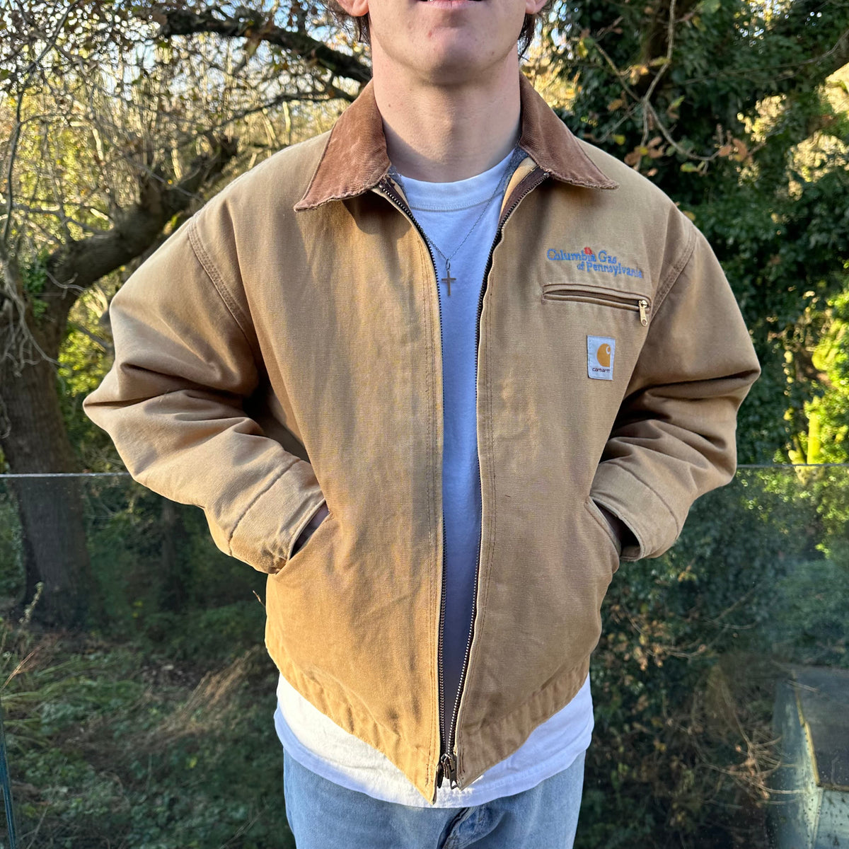 Vintage Carhartt Sand Detroit Jacket