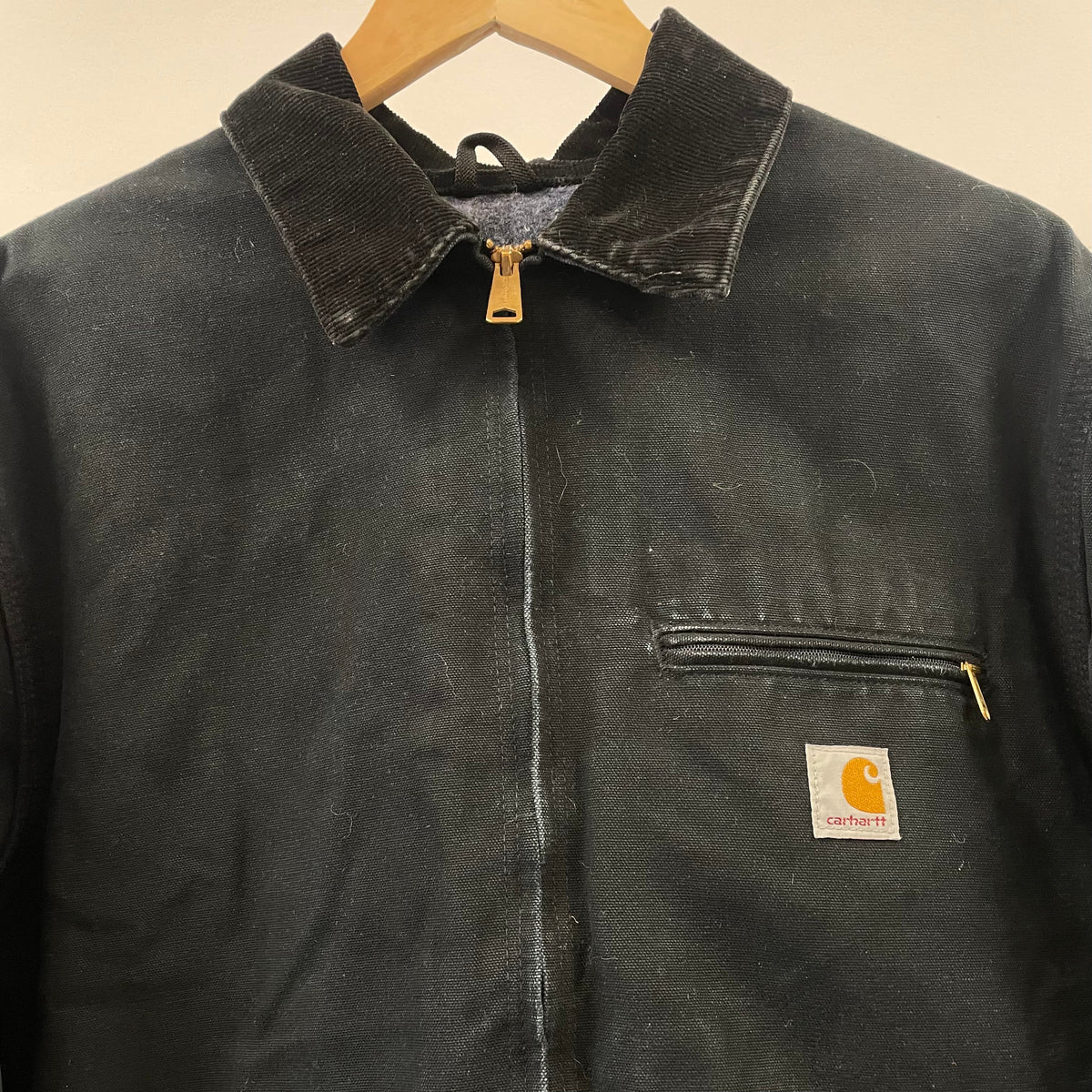 Vintage Carhartt Black Detroit Jacket