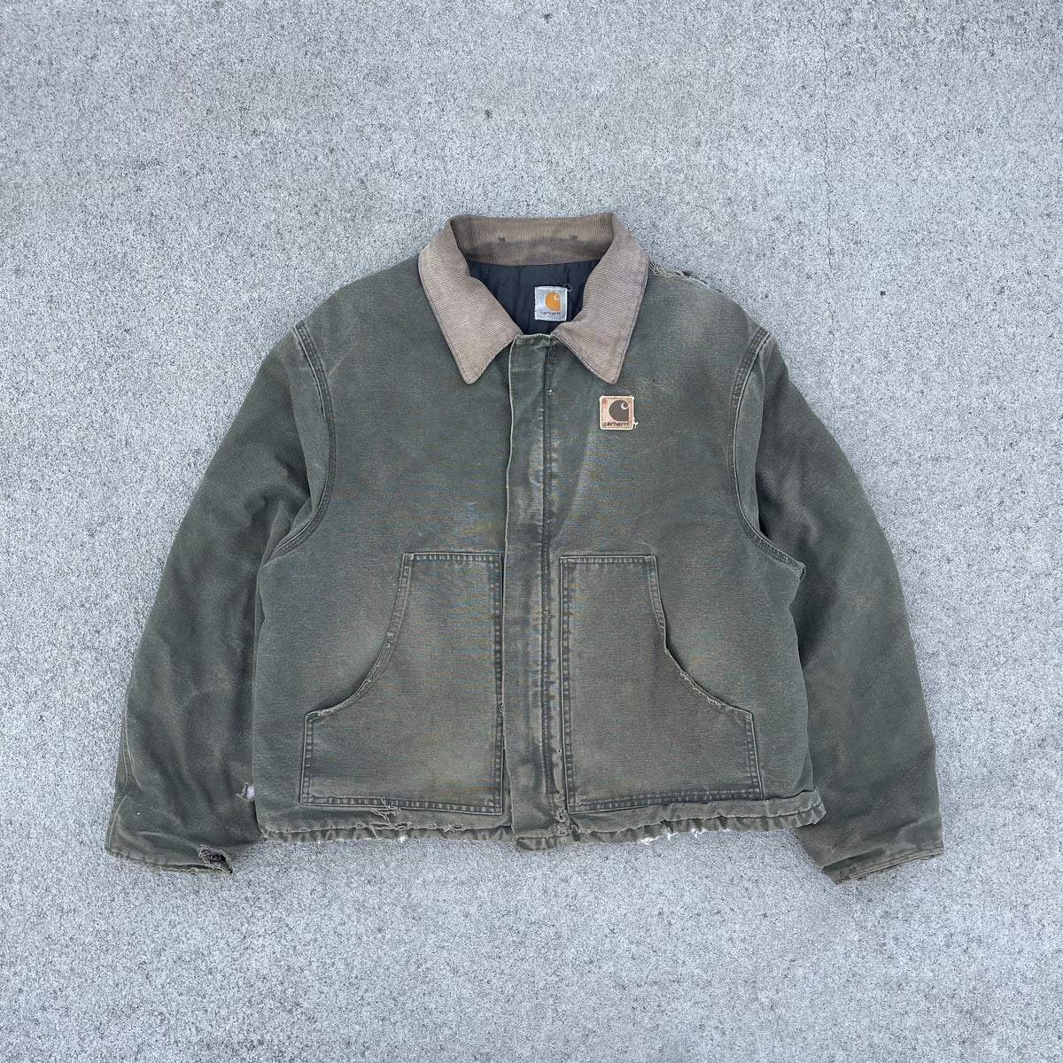 Vintage Carhartt Green Chore Jacket