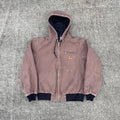Vintage Carhartt Brown Hooded Jacket