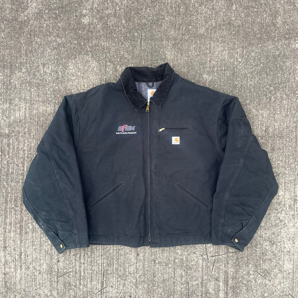 Vintage Carhartt Black Detroit Jacket