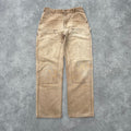 Vintage Carhartt Sand Double Knee Carpenter Trousers