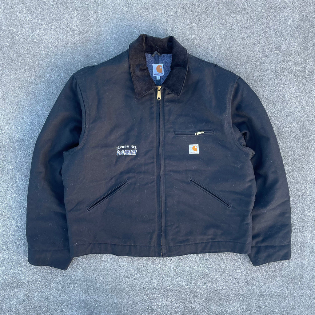 Vintage Carhartt Black Detroit Jacket