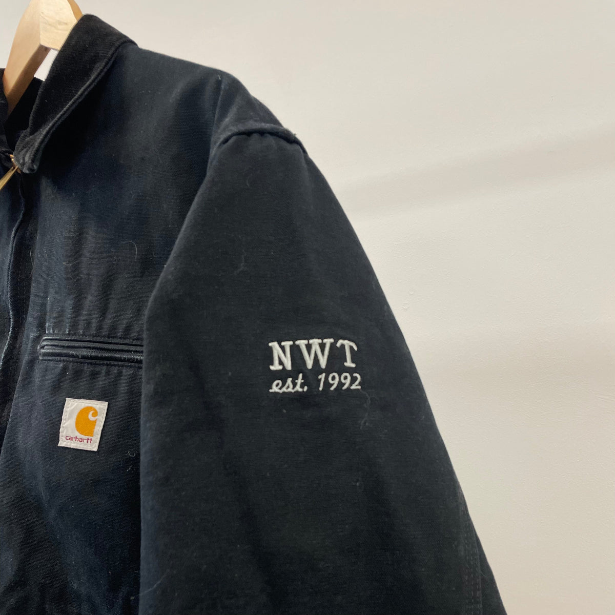 Vintage Carhartt Black Detroit Jacket