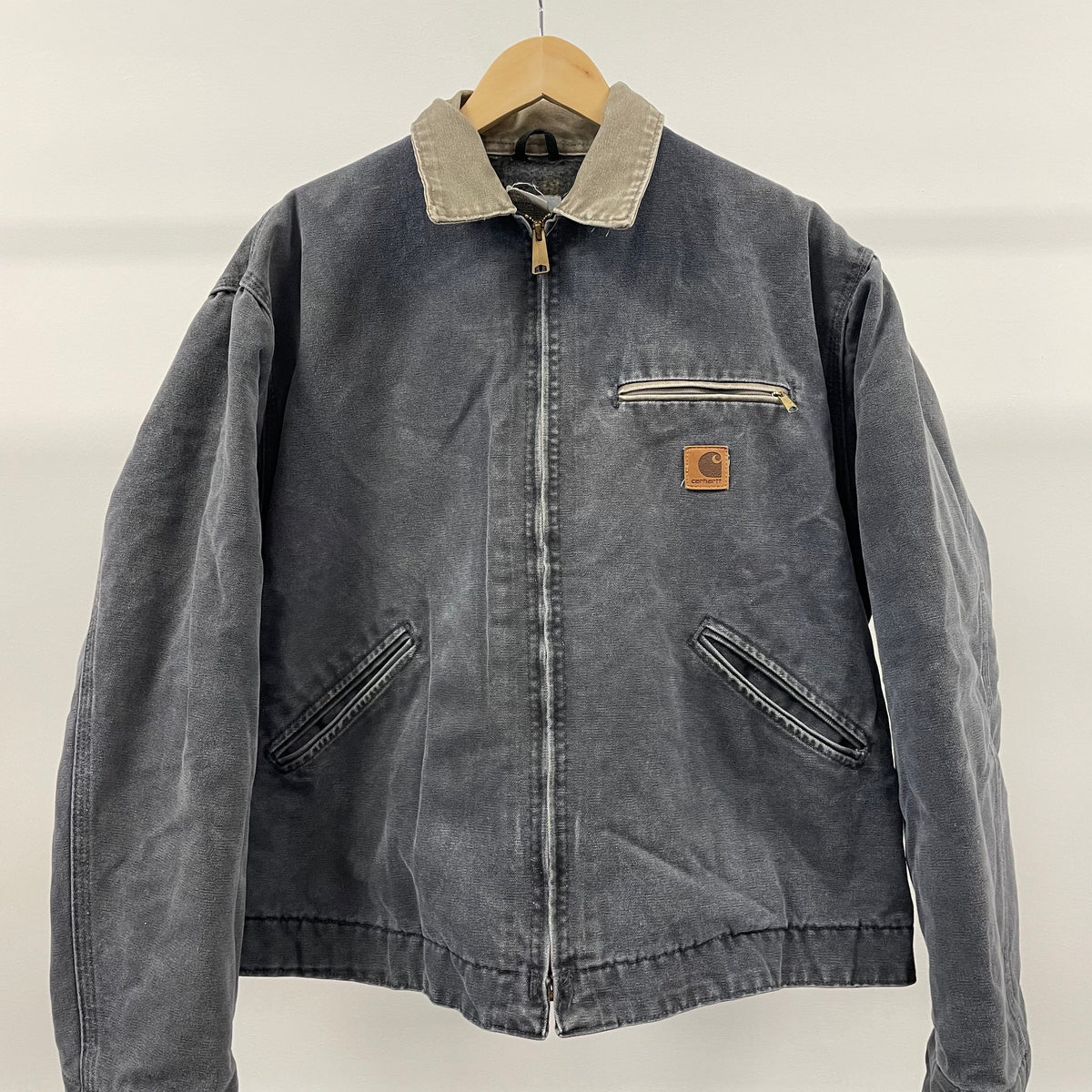 Vintage Carhartt Faded Grey Detroit Jacket