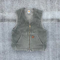 Vintage Carhartt Green Gilet Jacket