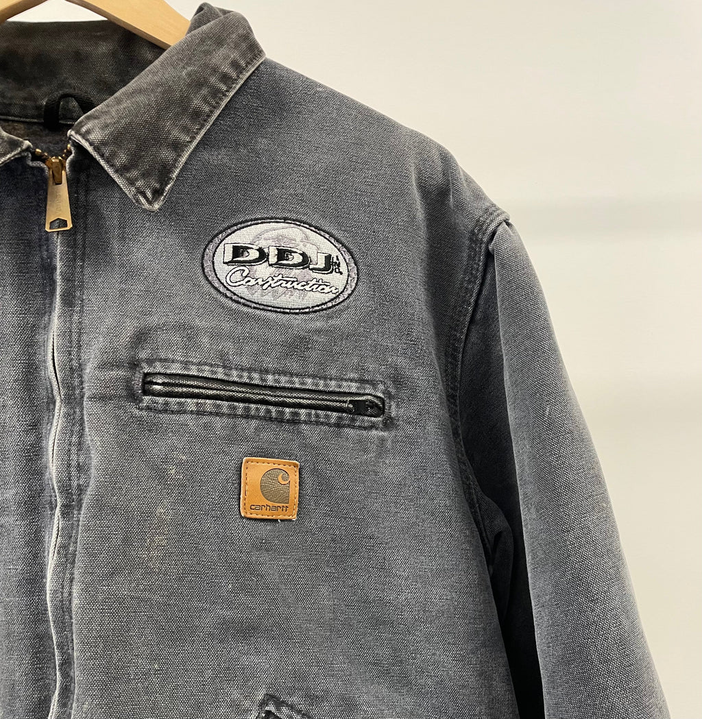 Vintage Carhartt Faded Grey Detroit Jacket