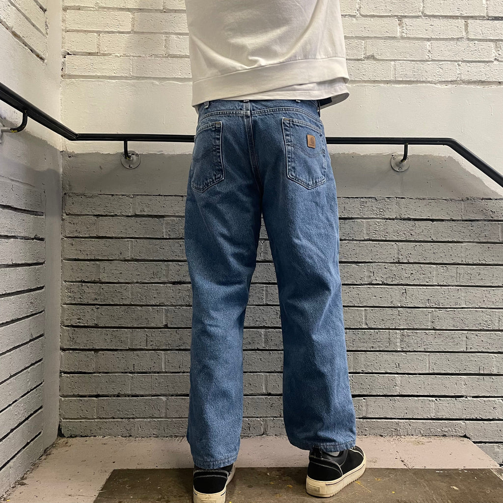 Vintage Carhartt Light Blue Denim Jeans