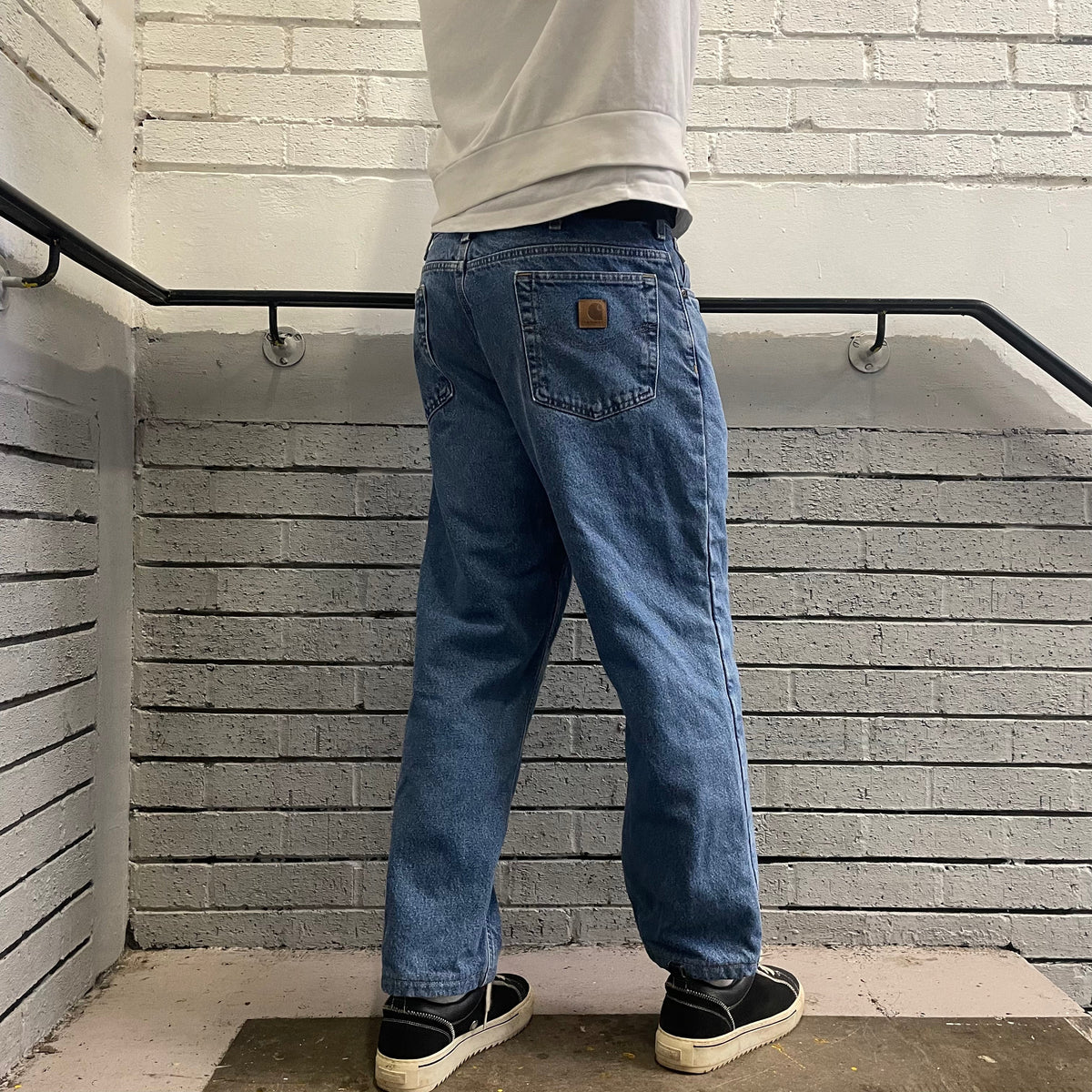 Vintage Carhartt Light Blue Denim Jeans