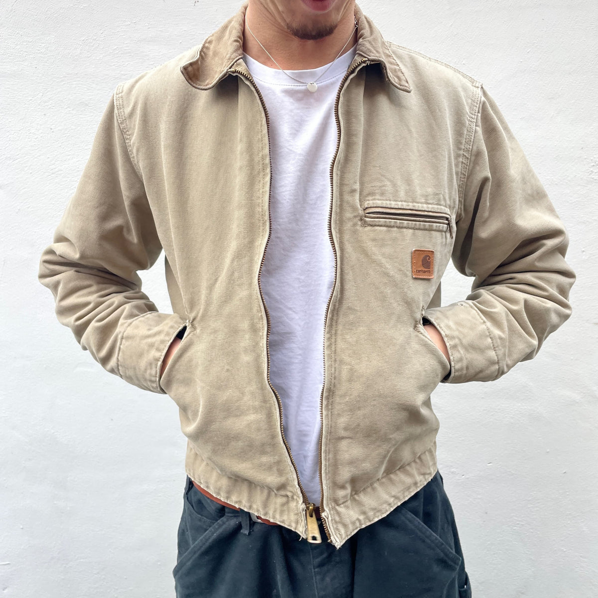 Vintage Carhartt Sand Detroit Jacket