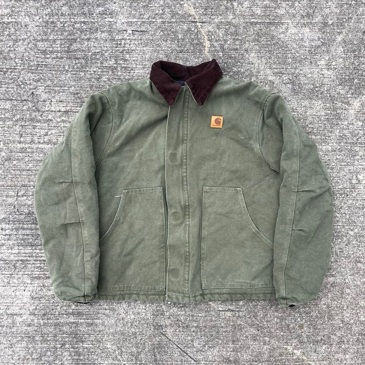 Vintage Carhartt Green Moss Chore Jacket