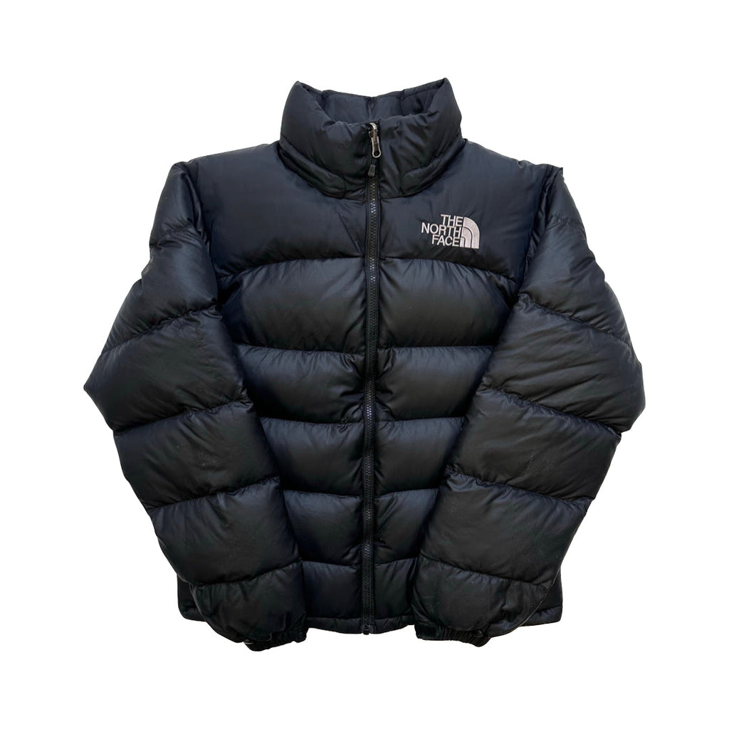 The North Face N2 Black Puffer Jacket WITH REPAIR