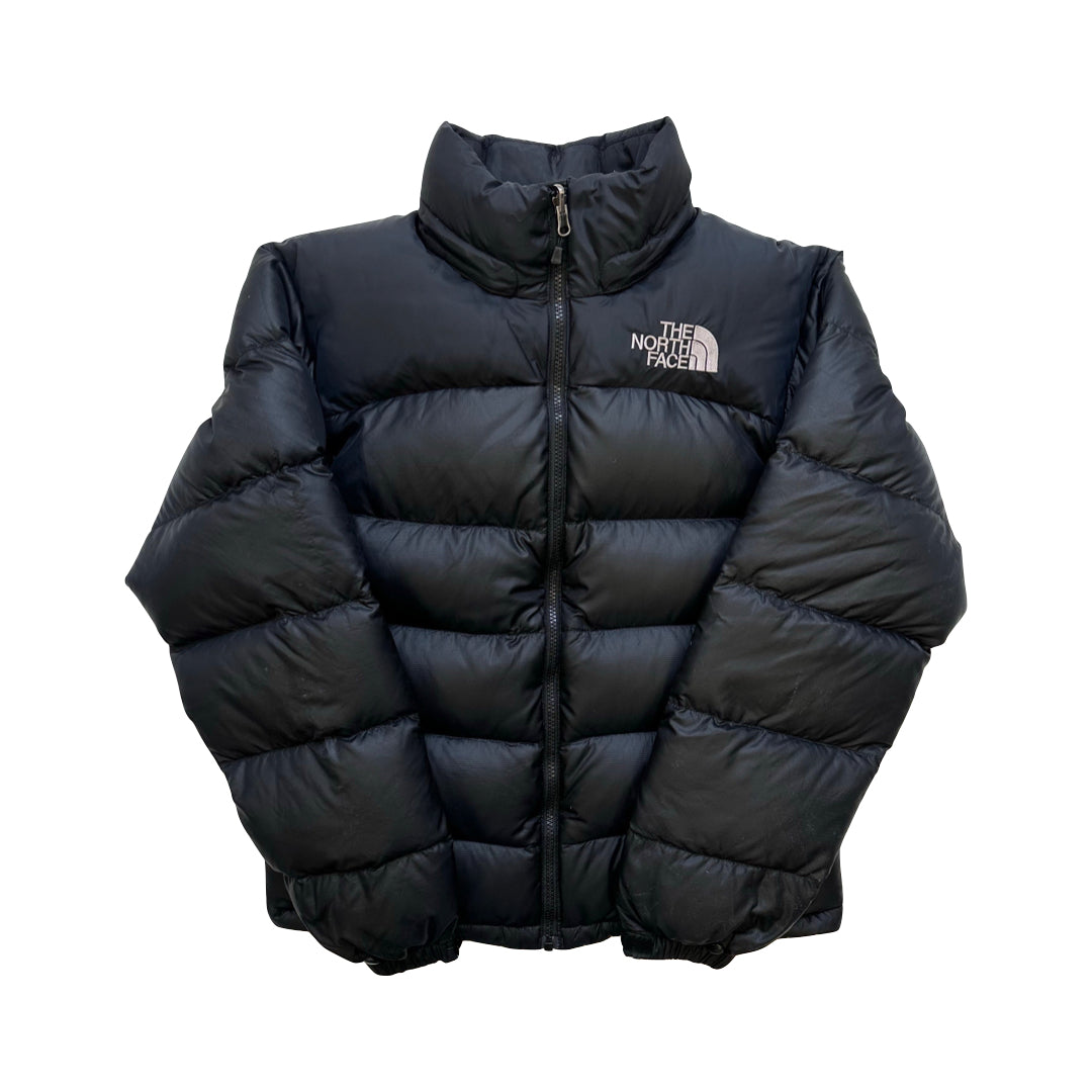 The North Face N2 Black Puffer Jacket WITH REPAIR