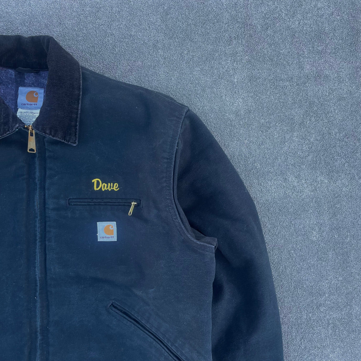 Vintage Carhartt Black Detroit Jacket
