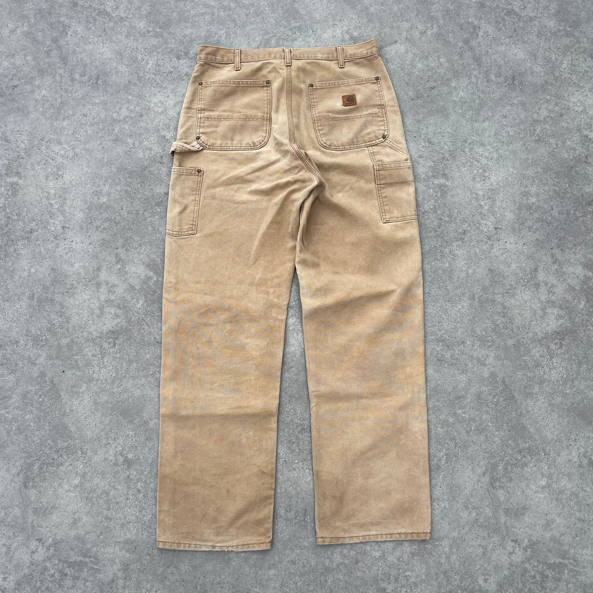 Vintage Carhartt Sand Double Knee Carpenter Trousers