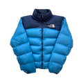 The North Face Blue N2 Puffer Jacket WITH STAIN