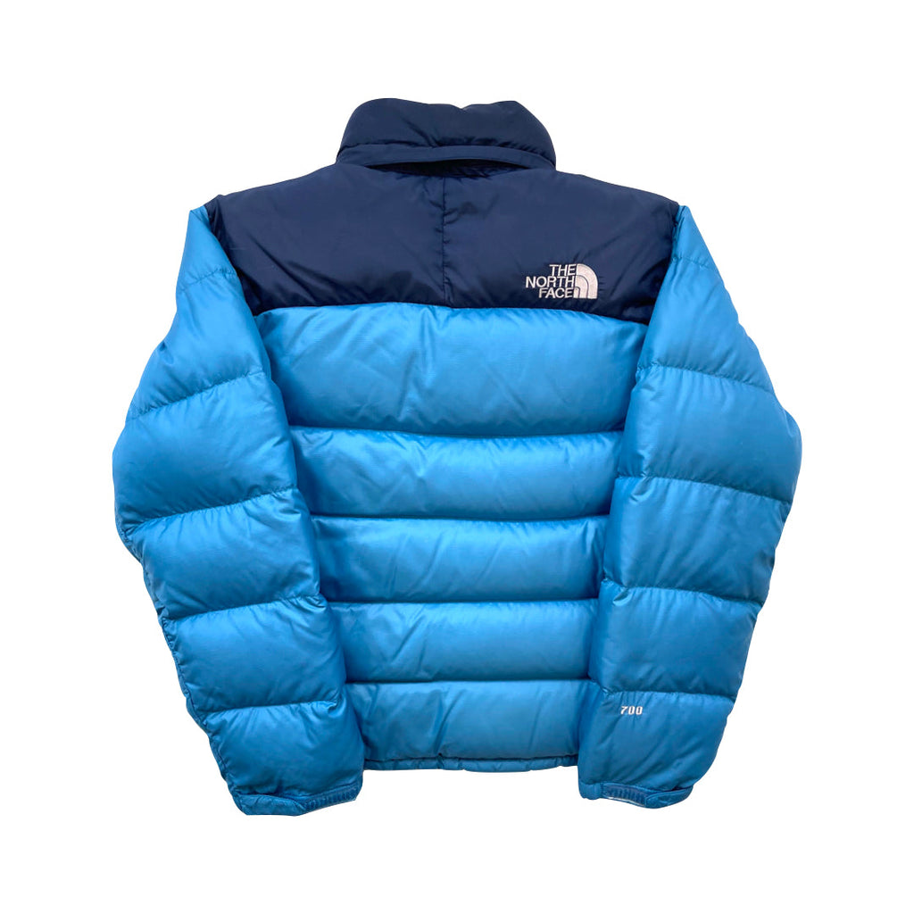 The North Face Blue N2 Puffer Jacket WITH REPAIR