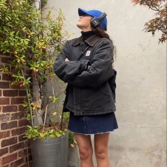 Vintage Carhartt Black Chore Jacket