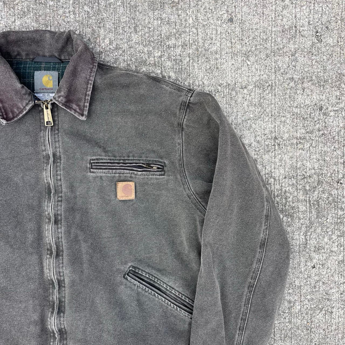 Vintage Carhartt Brown / Green Detroit Jacket