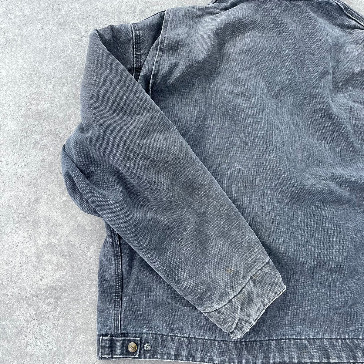 Vintage Carhartt Faded Grey Detroit Jacket