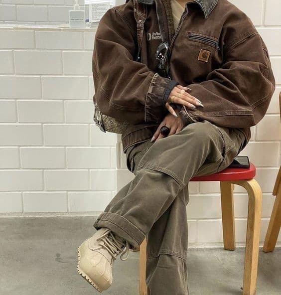 Vintage Carhartt Brown Detroit Jacket