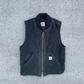 Vintage Carhartt Black Gilet Jacket