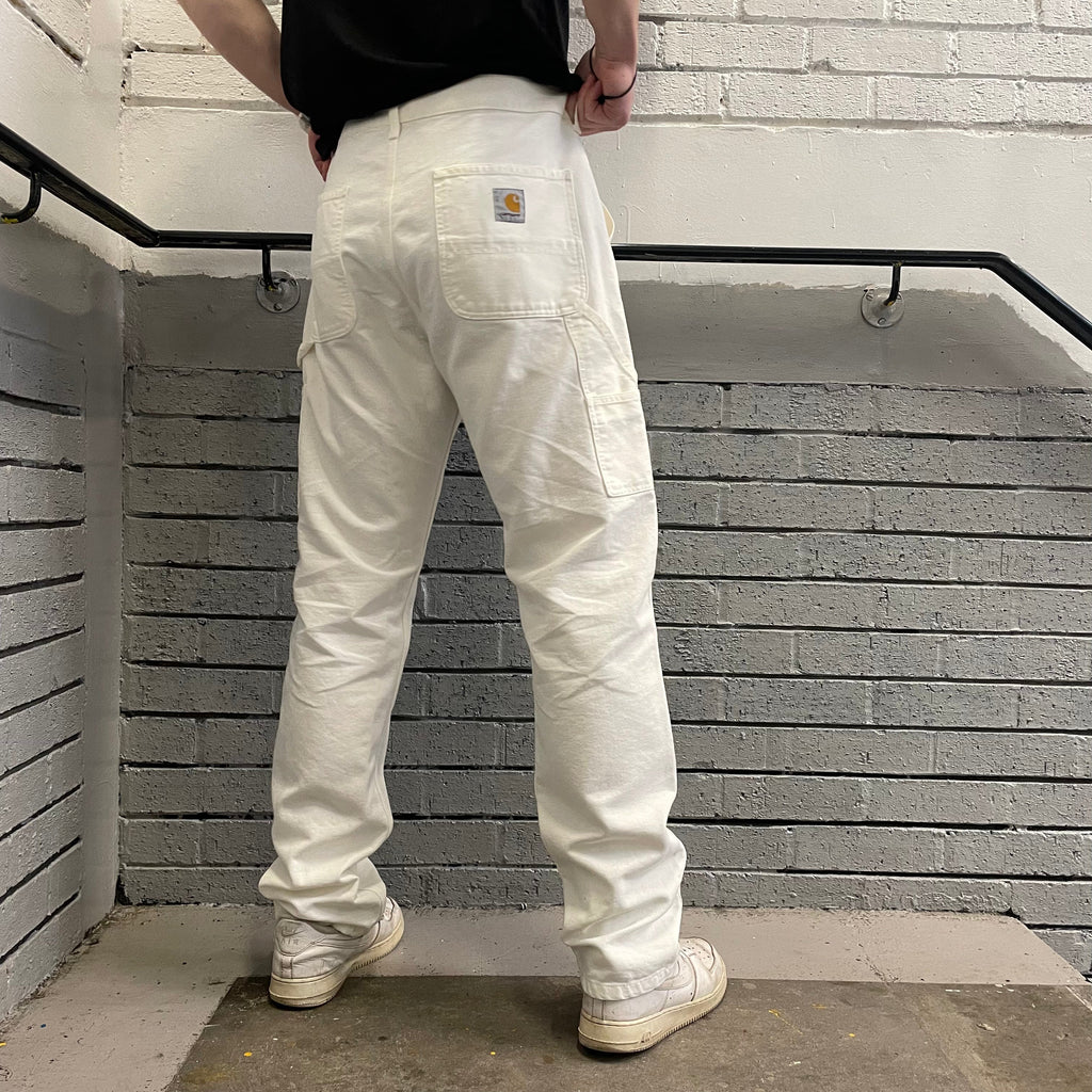 Vintage Carhartt White Carpenter Jeans