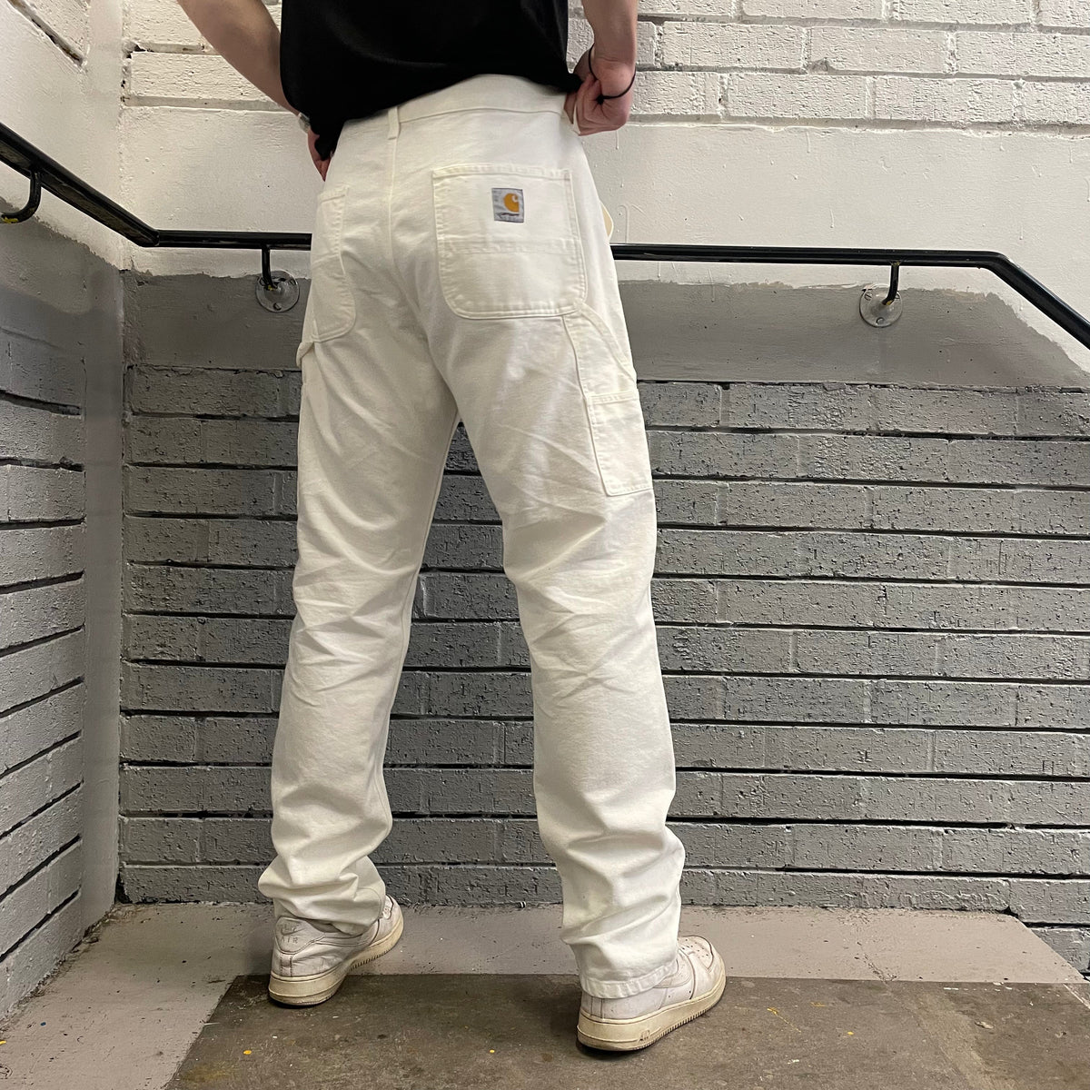 Vintage Carhartt White Carpenter Jeans