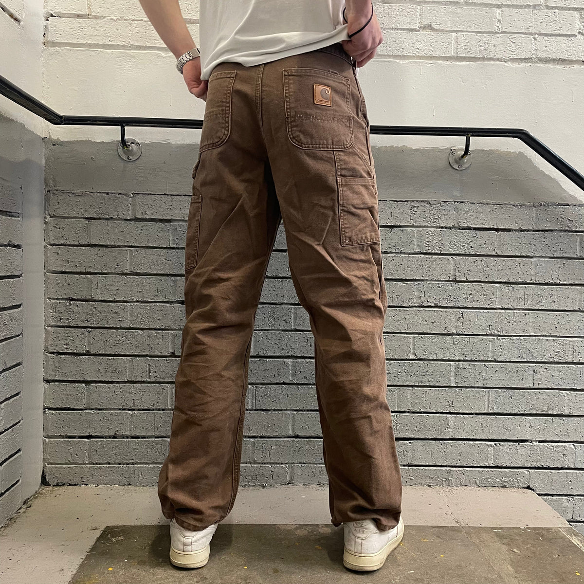 Vintage Carhartt Brown Carpenter Trousers