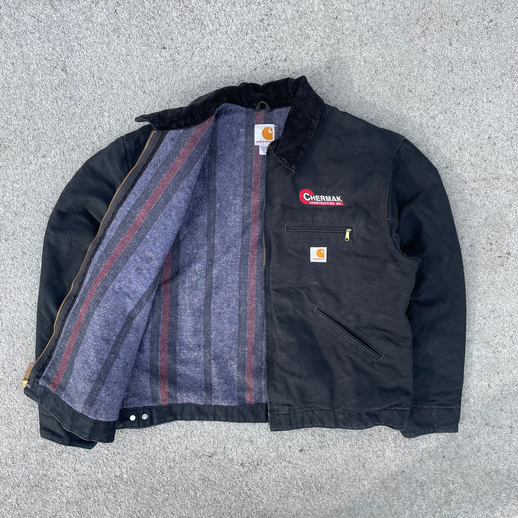 Vintage Carhartt Black Detroit Jacket