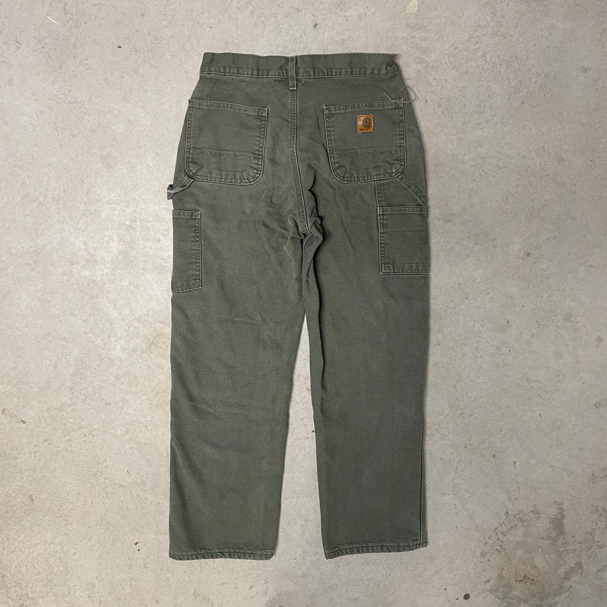 Vintage Carhartt Green Carpenter Trousers