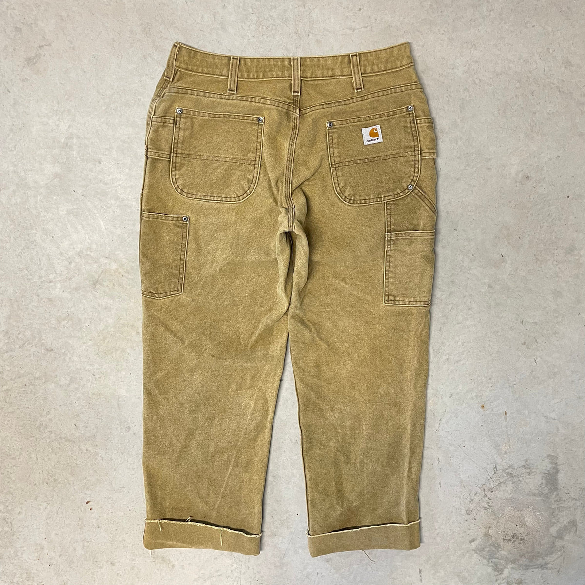 Vintage Carhartt Sand Carpenter Trousers