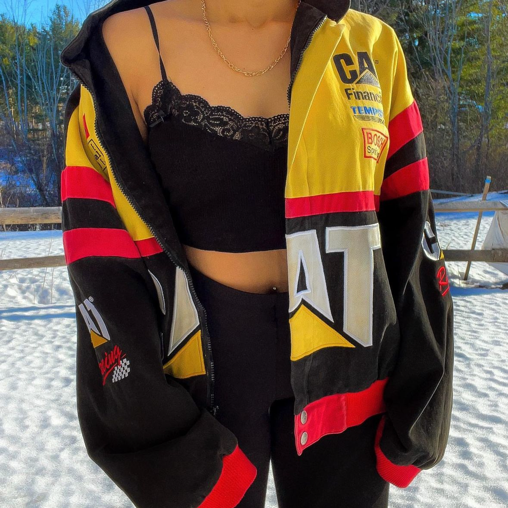 Vintage CAT Nascar Racing Jacket