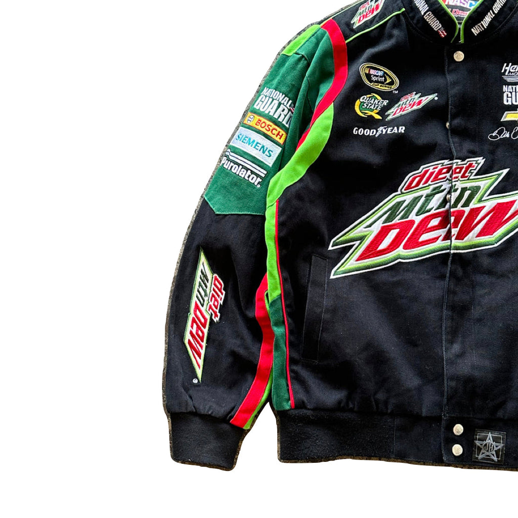 Vintage Mountain Dew Nascar Racing Jacket