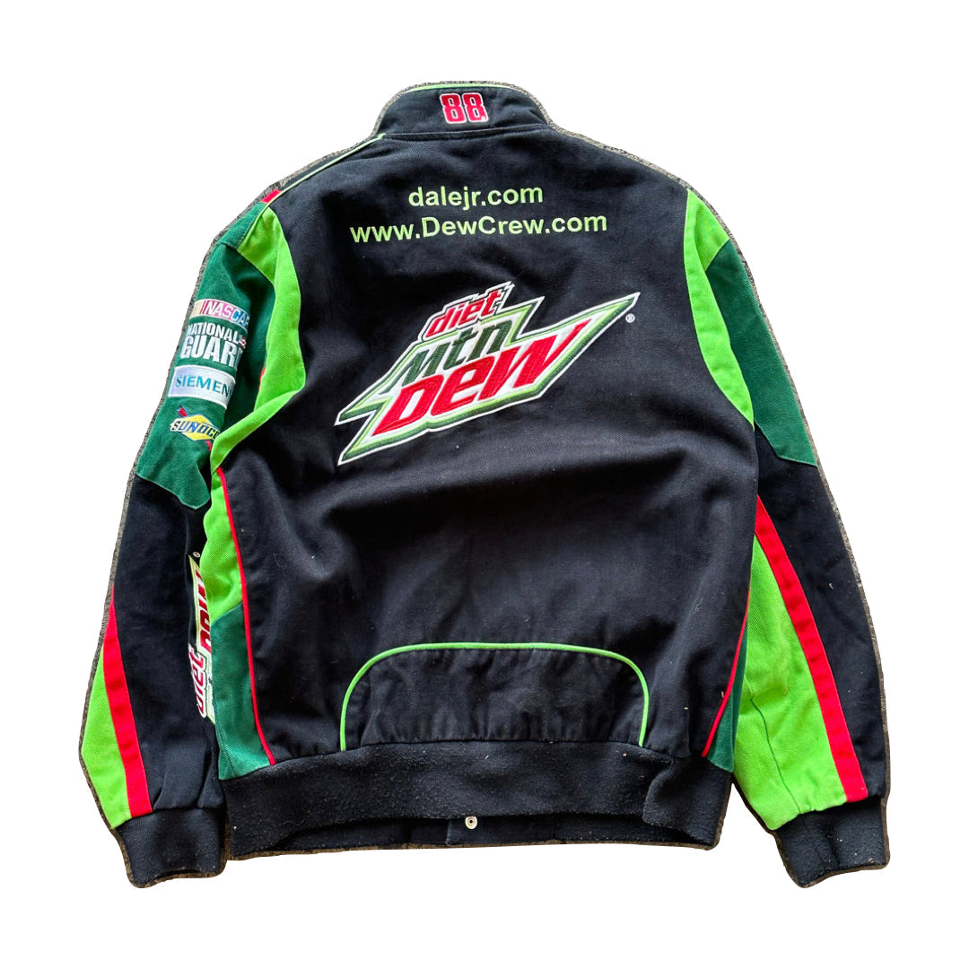Vintage Mountain Dew Nascar Racing Jacket
