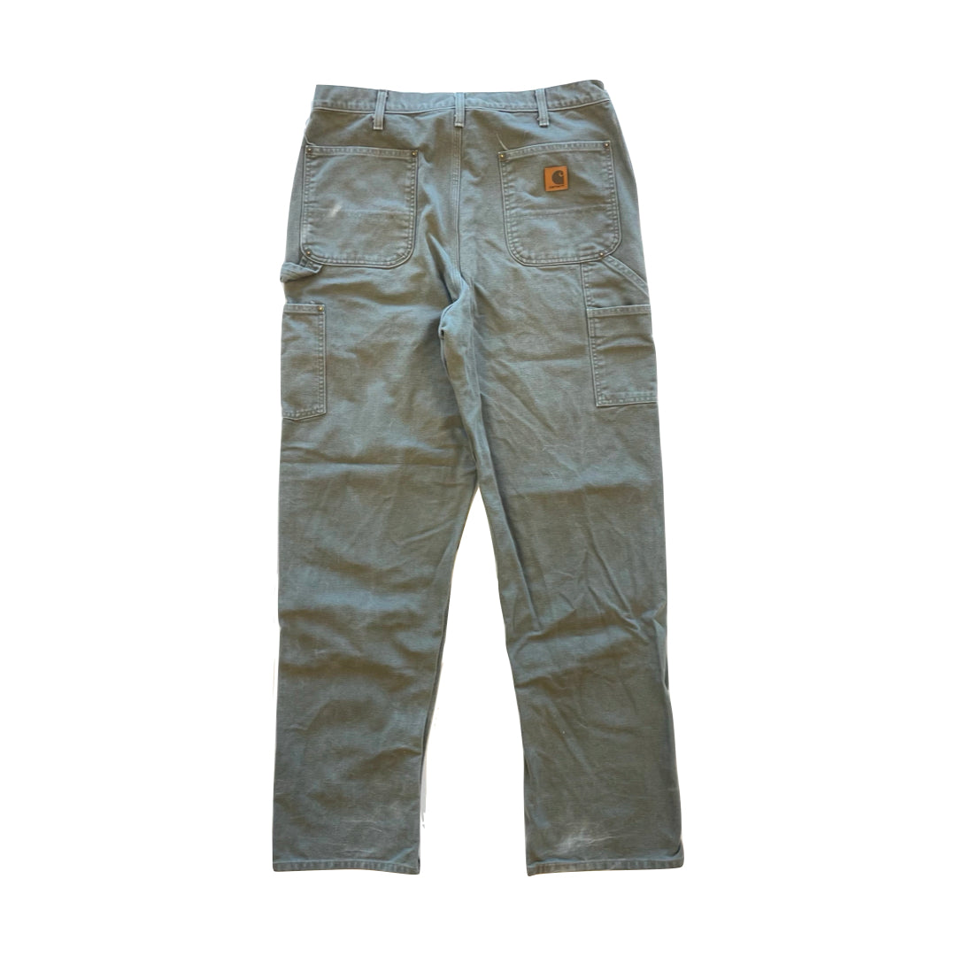 Vintage Carhartt Green Carpenter Trousers