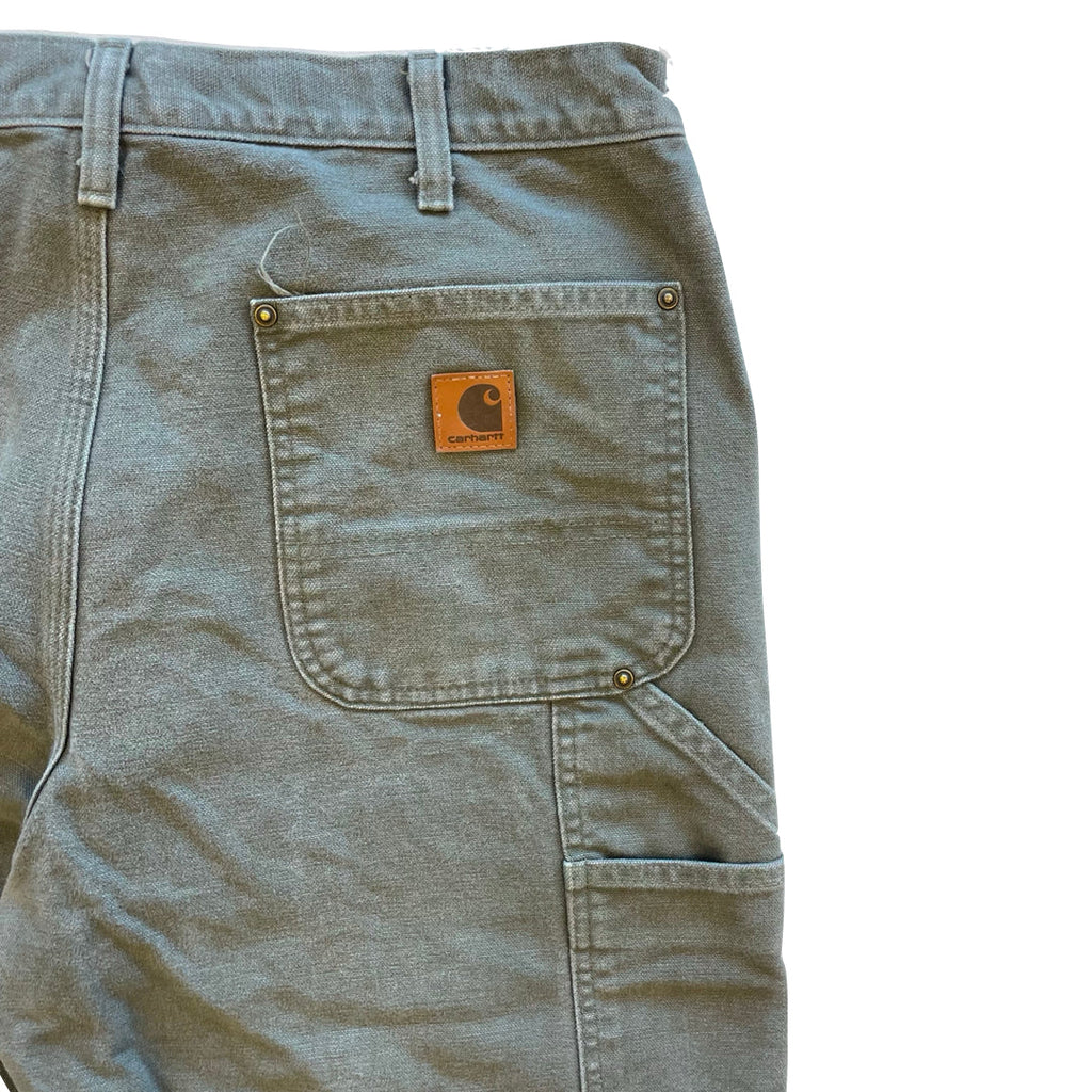 Vintage Carhartt Green Carpenter Trousers