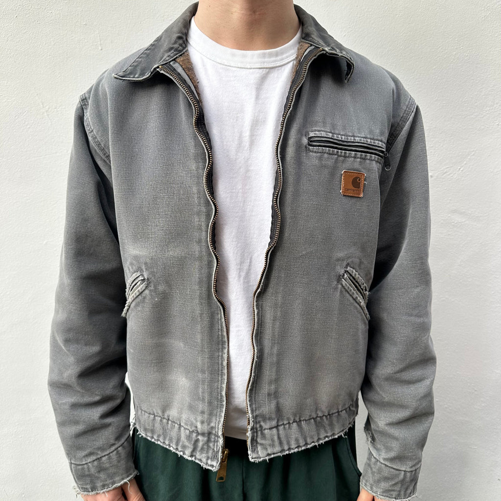 Vintage Carhartt Faded Grey Detroit Jacket
