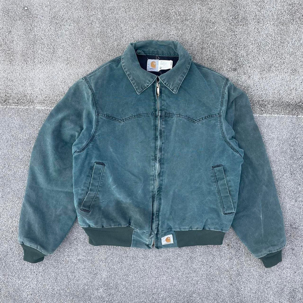 Vintage Carhartt Faded Green Santa Fe Jacket