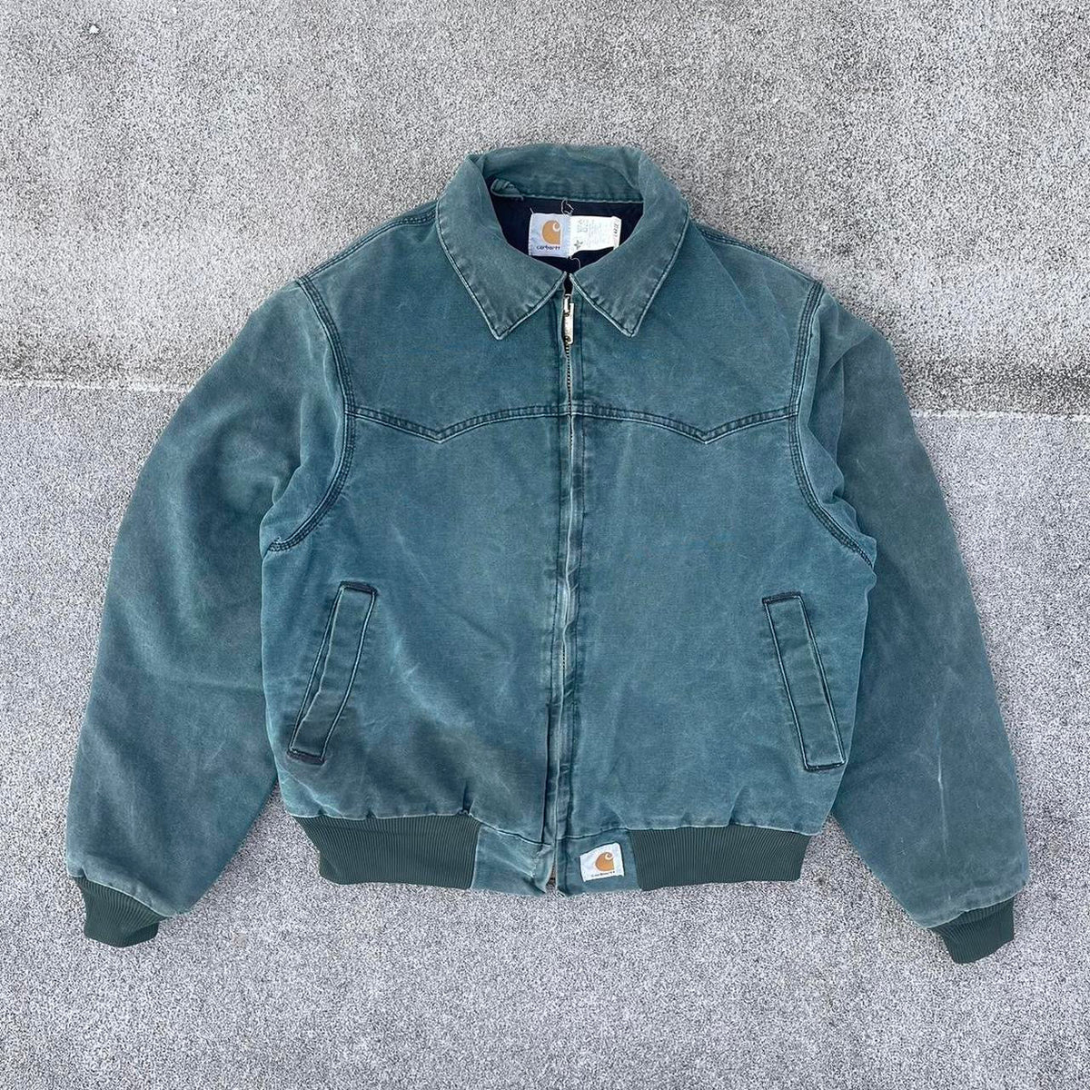 Vintage Carhartt Faded Green Santa Fe Jacket