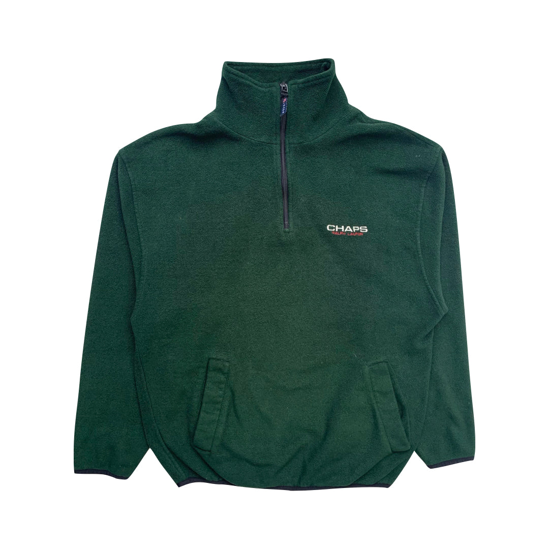 Ralph Lauren Chaps Forest Green 1/4 Zip Fleece