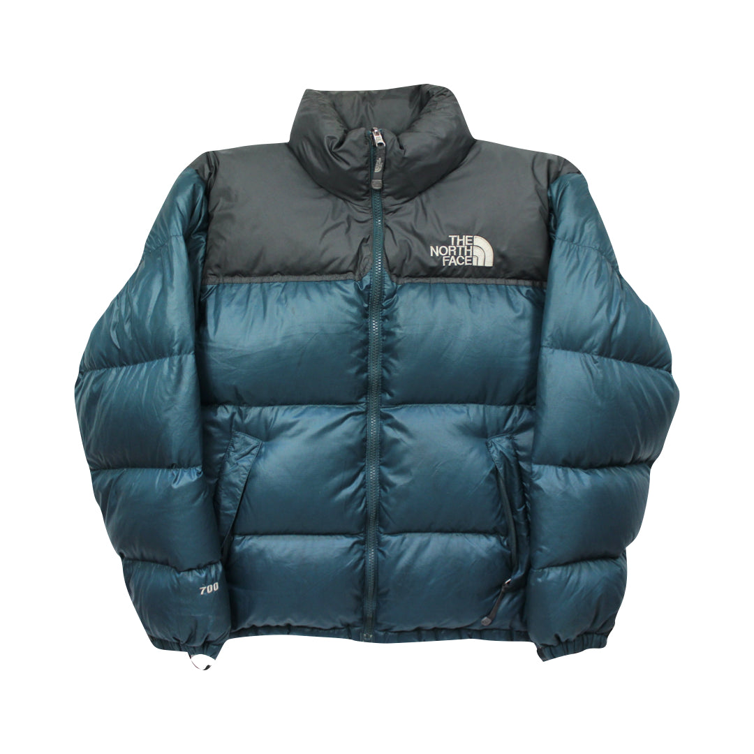 The North Face Teal Green Blue Puffer Jacket