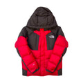 The North Face Red & Brown Summit Series Puffer Jacket
