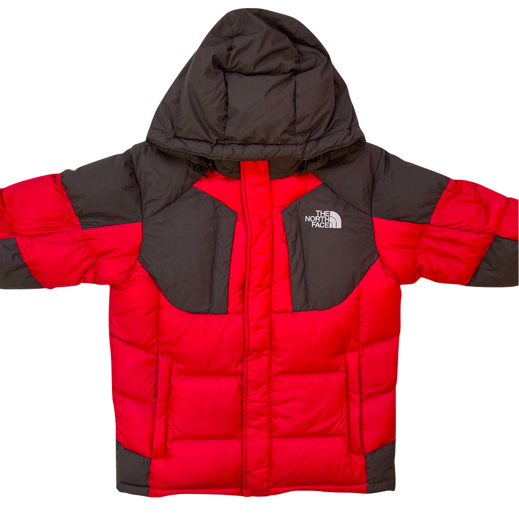 The North Face Red & Brown Summit Series Puffer Jacket