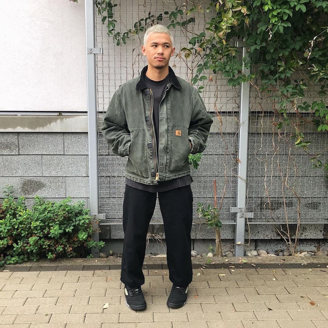 Vintage Carhartt Green Moss Chore Jacket