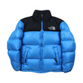 The North Face Baby Blue Puffer Jacket WITH REPAIR
