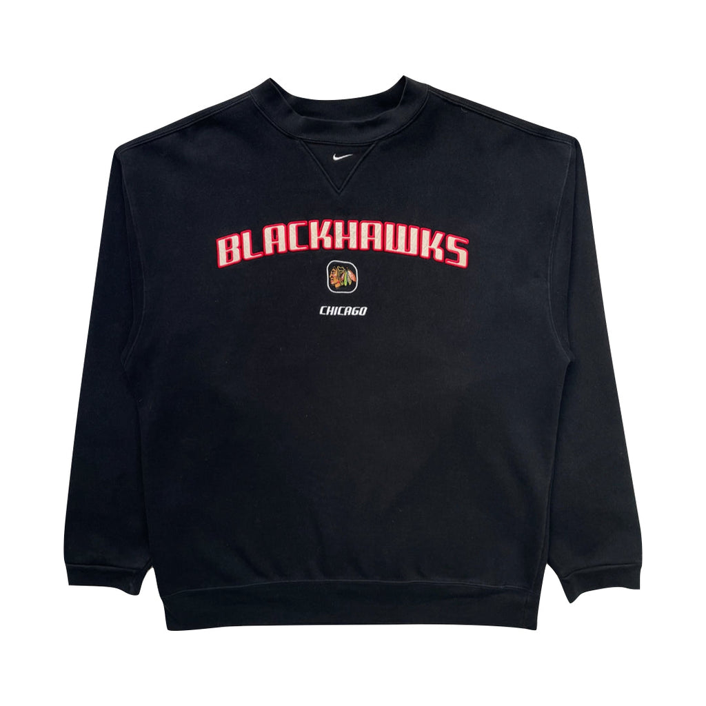 Nike Blackhawks Black Sweatshirt